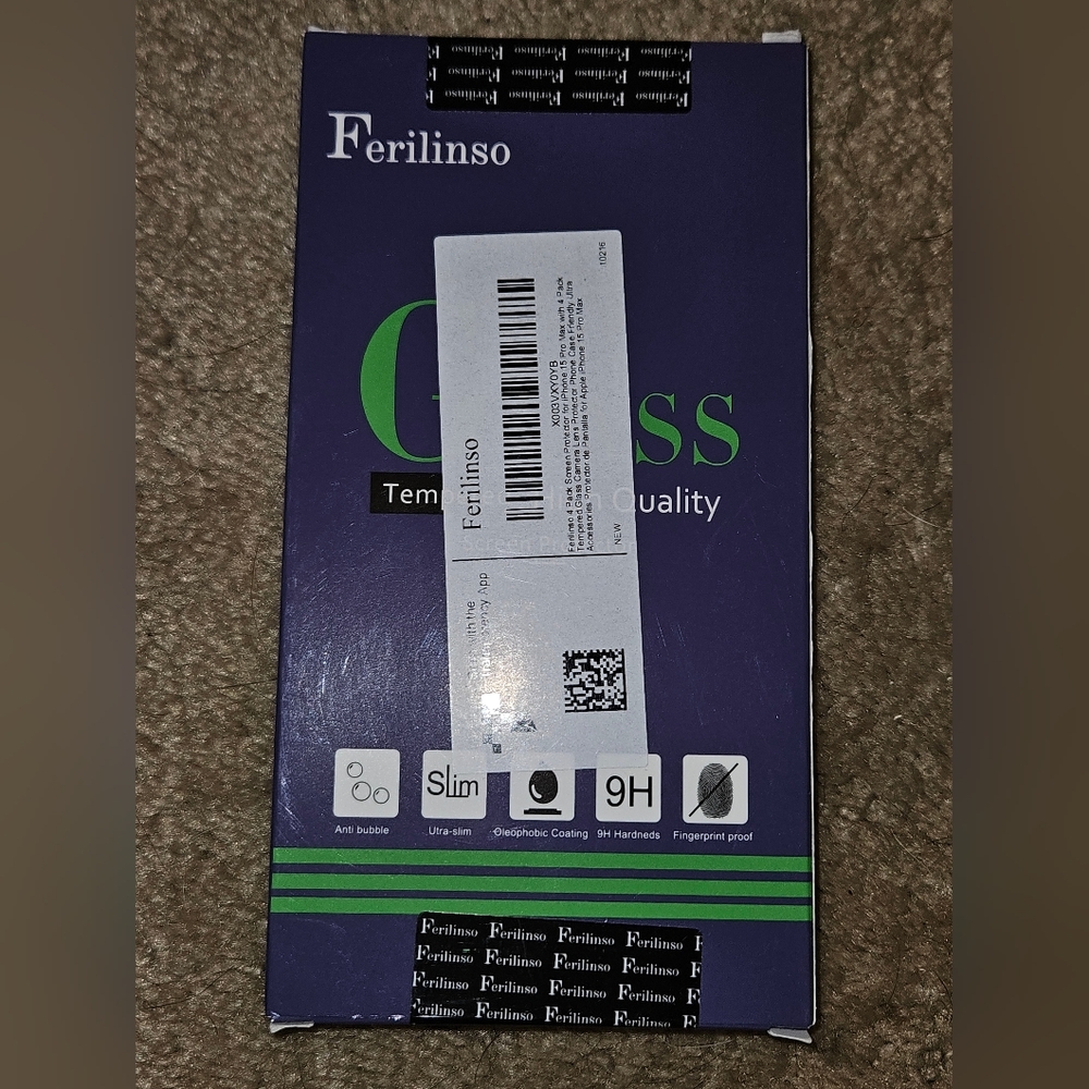 4 Pack Screen Protector For Iphone 15 Pro Max.